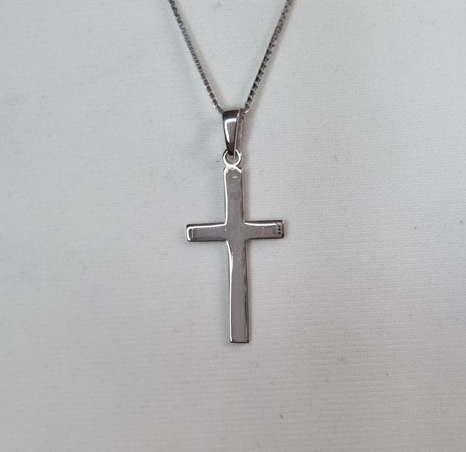 Silfur kross N01