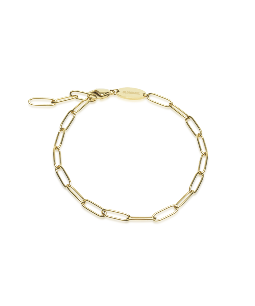 Gullhúðað armband LINK