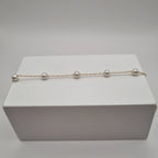 18kt gullhúðað armband með perlum no: 97373618