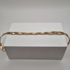 18kt gullhúðað fléttu armband no: 92218318