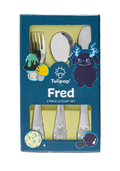 Tulipop stál hnífapör Fred