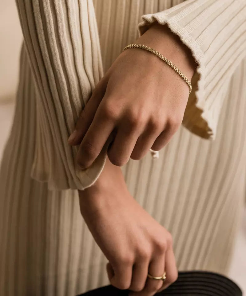 Gullhúðað armband Lily