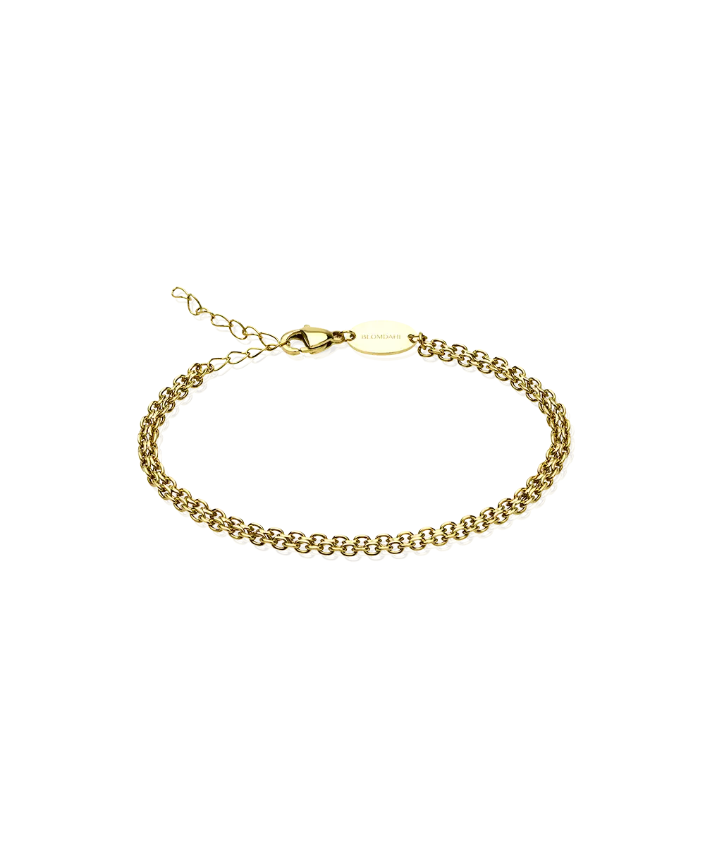 Gullhúðað armband Lily