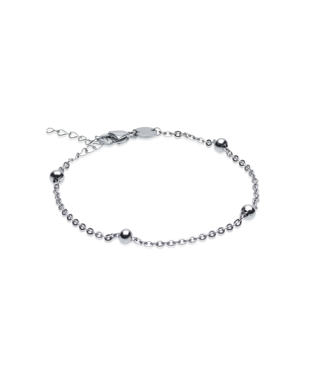 BLOMDAHL stál armband með kúlum