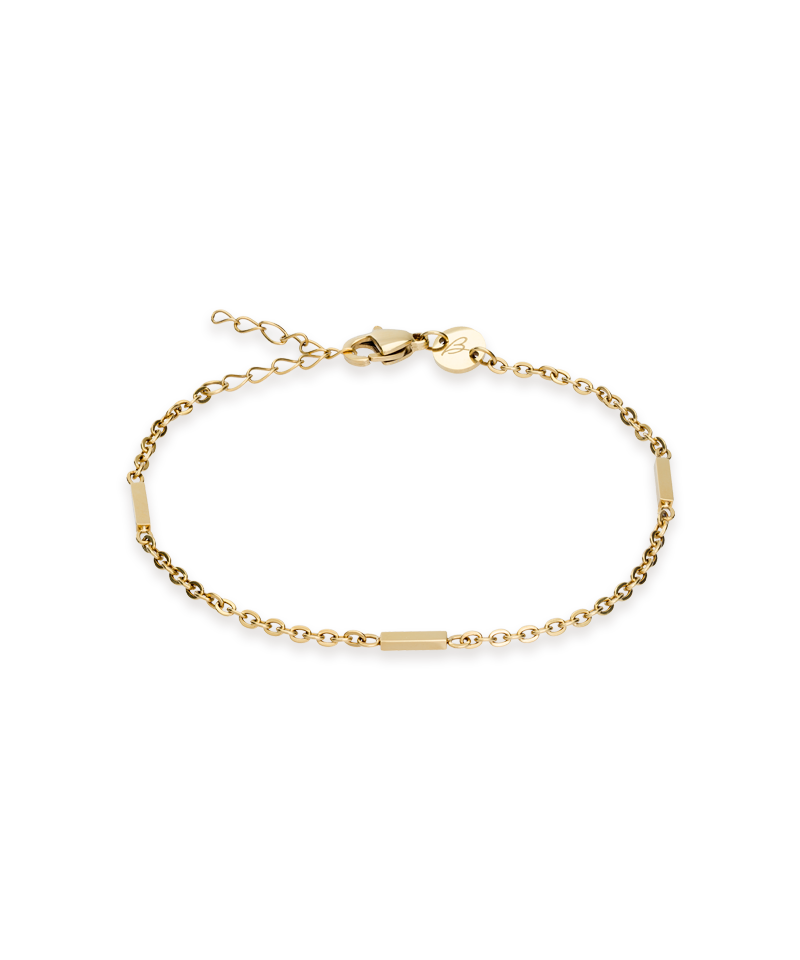 Armband með aflöngum hlekkjum